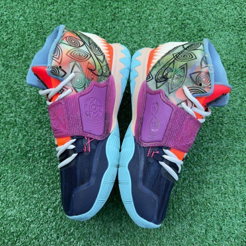 NIKE AIR KYRIE 6 EVIL EYE - Women’s Running Shoes - SIZE 7.5 - Picture 6 of 10